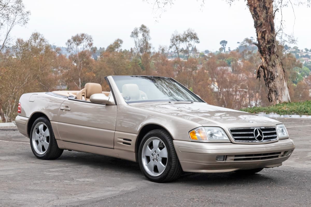 2000 Mercedes SL500 with 2 Tops — photo 1