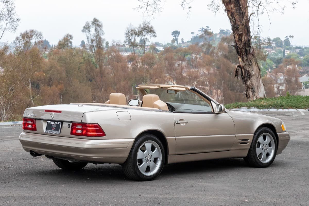 2000 Mercedes SL500 with 2 Tops thumbnail 3