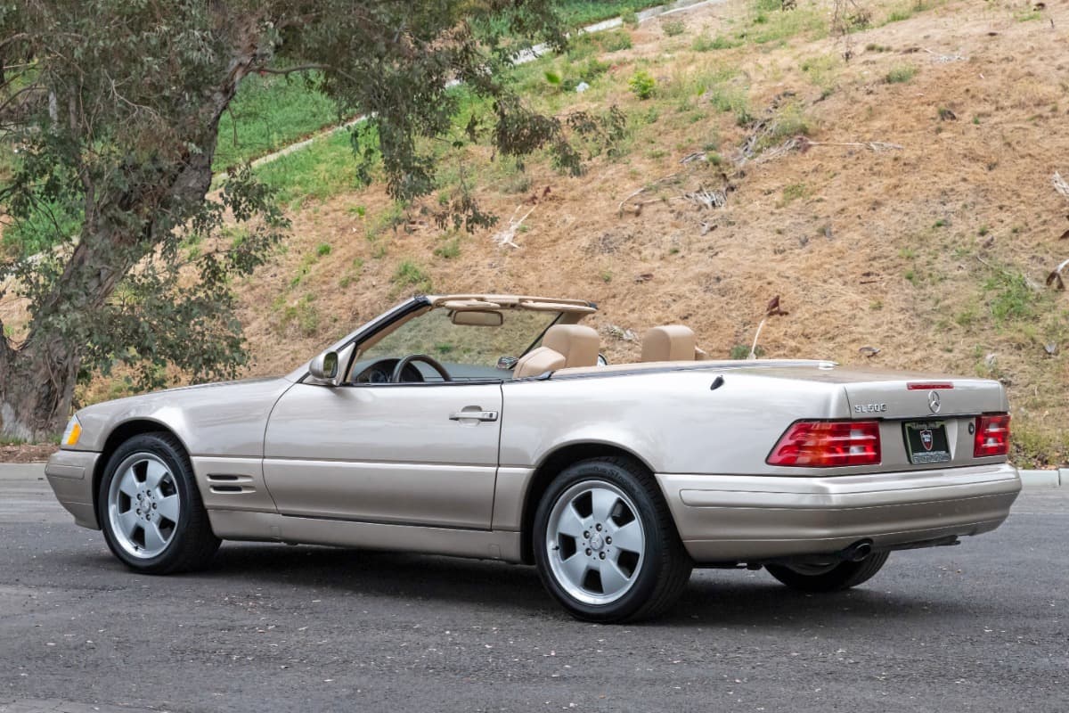 2000 Mercedes SL500 with 2 Tops thumbnail 4