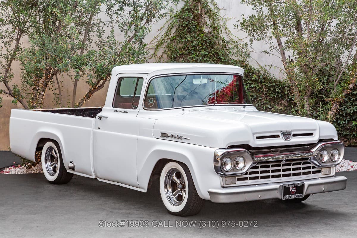 1960 Ford F100 Custom Cab Styleside Long Bed Pickup β photo 1