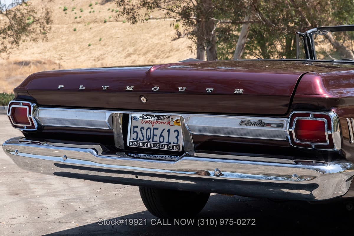 1965 Plymouth Satellite Convertible thumbnail 4