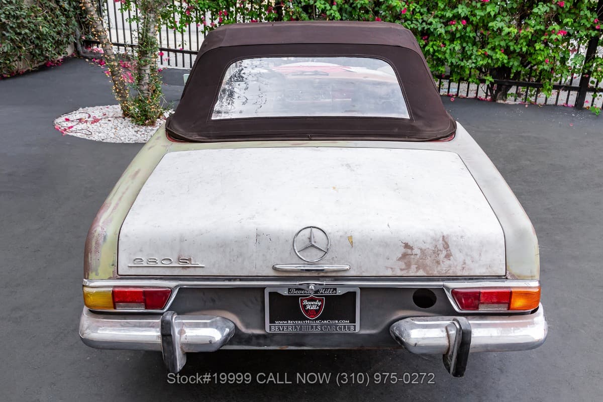 1971 Mercedes 280SL with 2 tops thumbnail 7