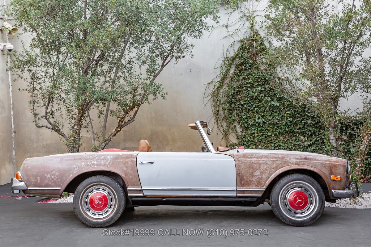 1971 Mercedes 280SL with 2 tops thumbnail 3