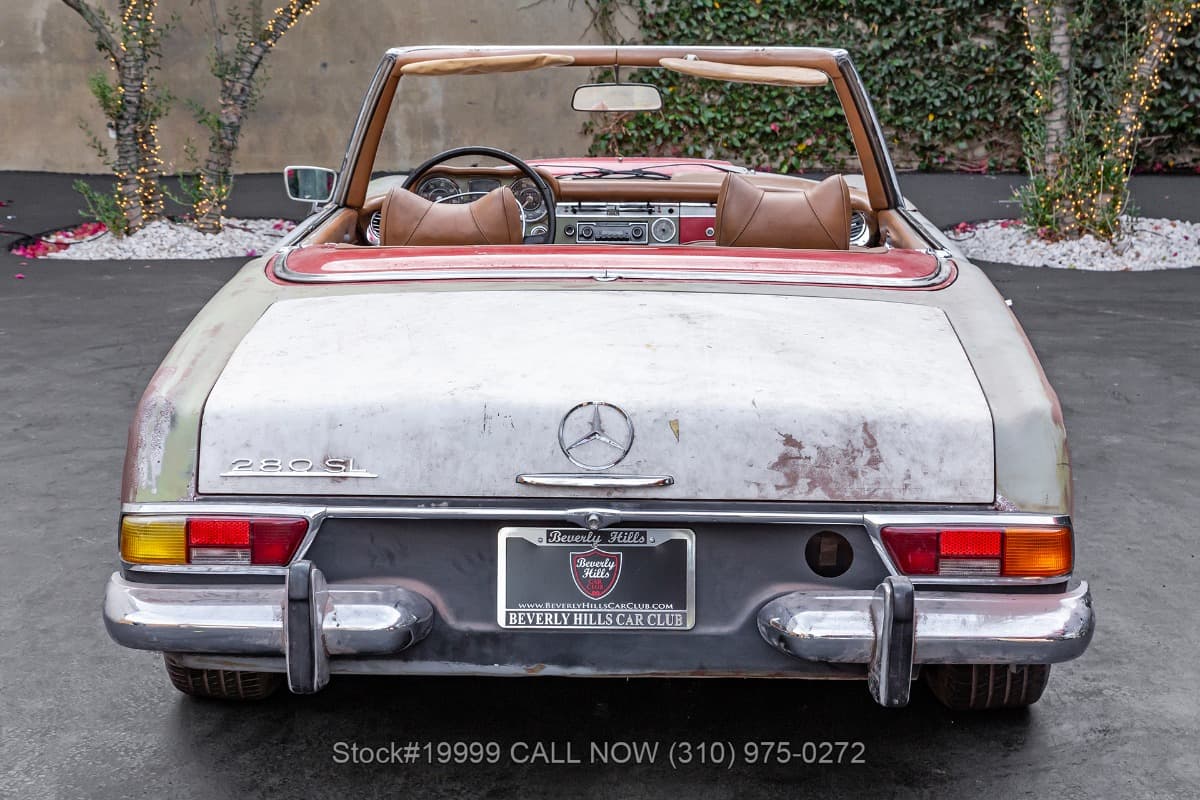 1971 Mercedes 280SL with 2 tops thumbnail 4