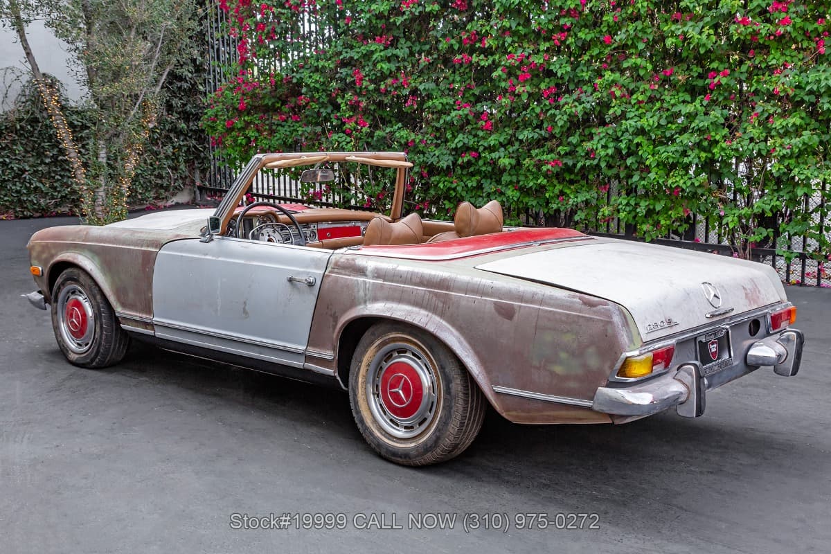 1971 Mercedes 280SL with 2 tops thumbnail 5