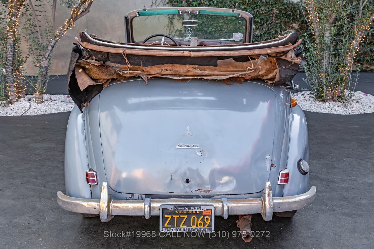 1951 Mercedes 220 Cabriolet B thumbnail 5