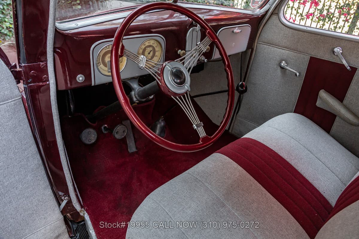 1937 Ford Deluxe Fordor Slant Back Sedan 3-Speed thumbnail 12