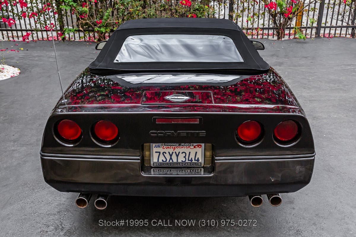 1986 Chevrolet Corvette Convertible 4-Speed thumbnail 9