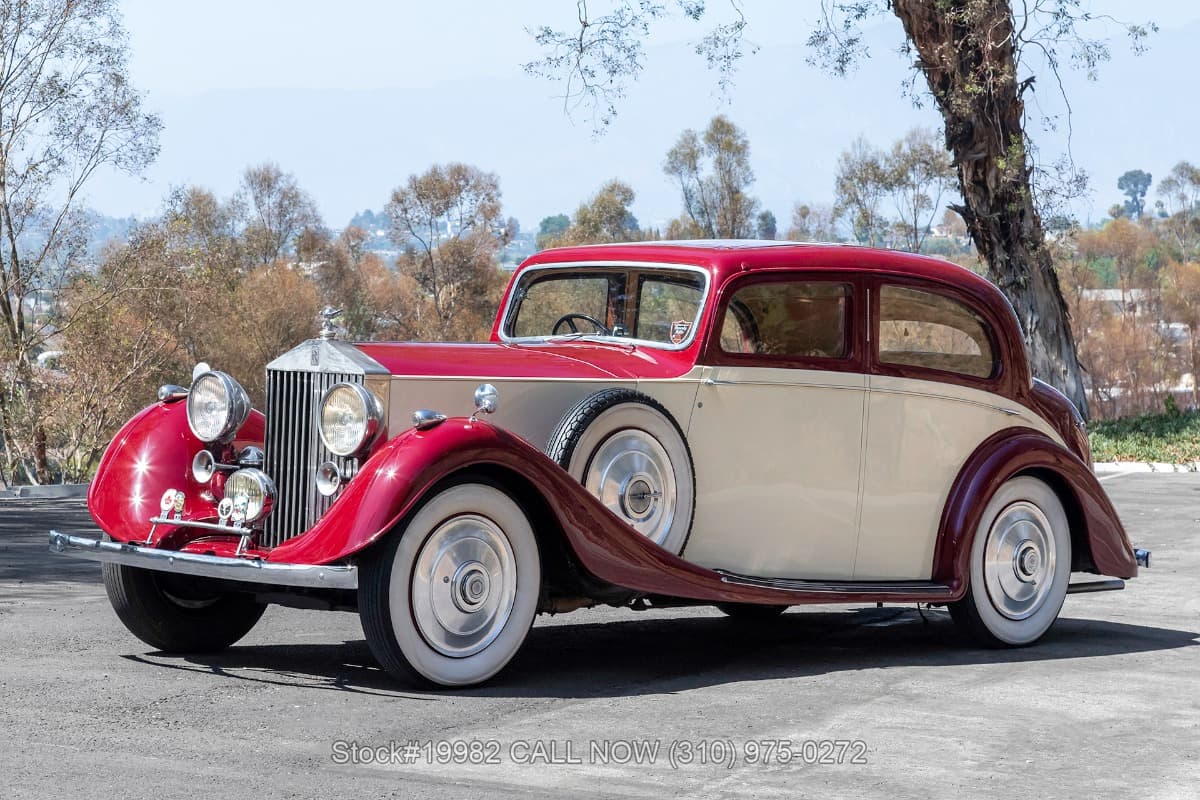 1938 Rolls-Royce 25/30 Gurney Nutting Saloon Right-Hand-Drive thumbnail 8