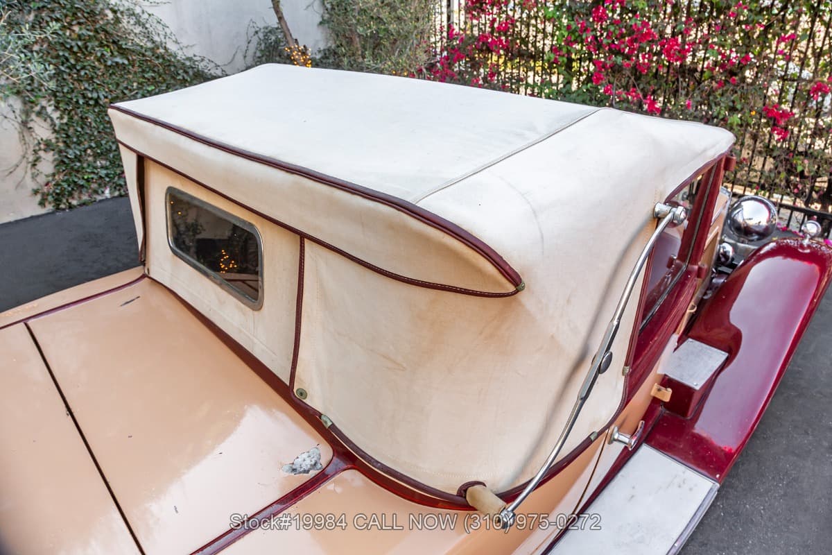 1931 Packard Series 833 Standard Eight Rumble Seat Convertible Coupe thumbnail 8
