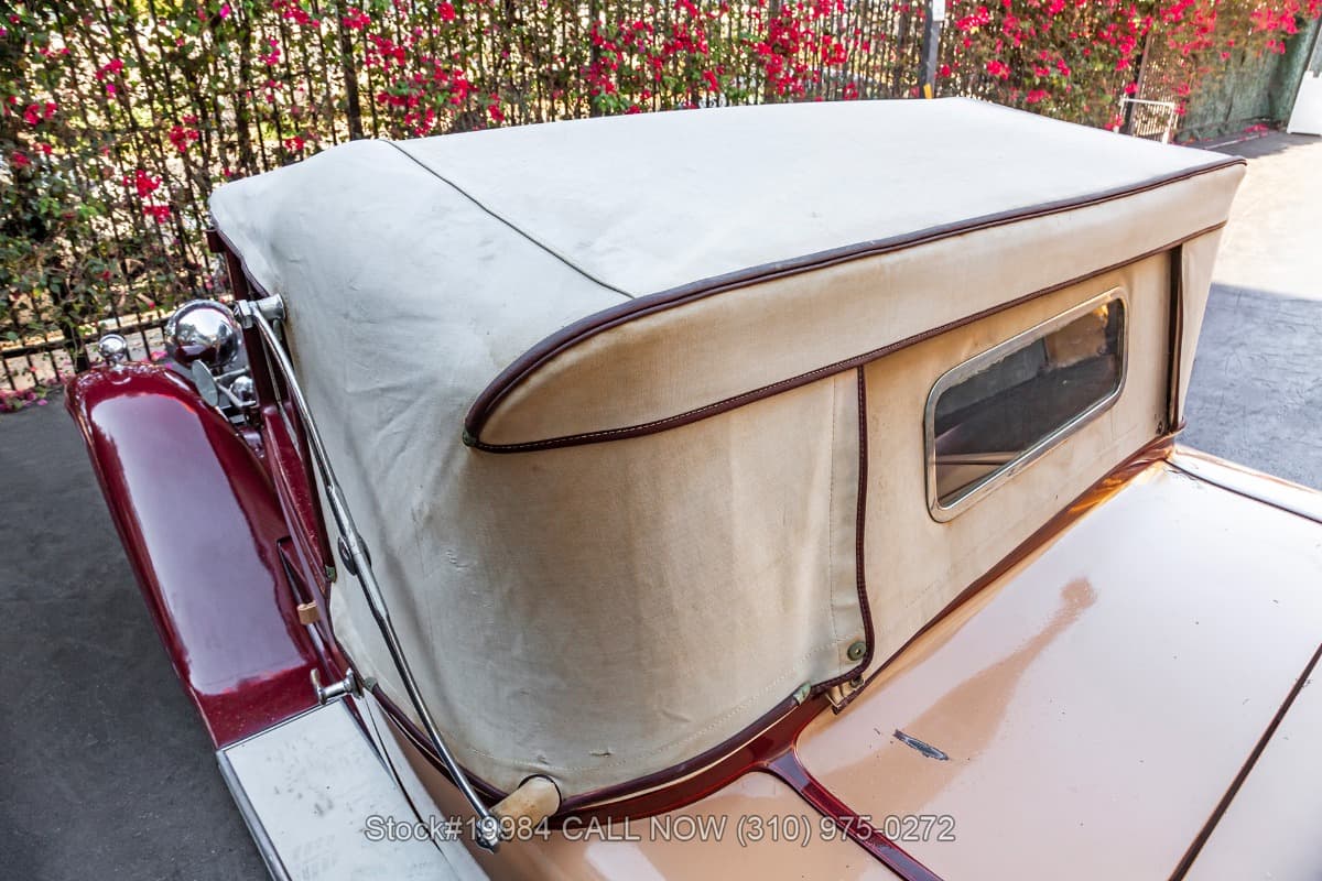 1931 Packard Series 833 Standard Eight Rumble Seat Convertible Coupe thumbnail 9