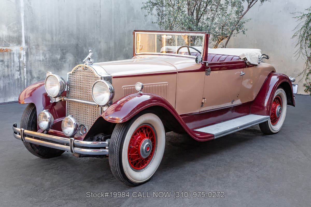 1931 Packard Series 833 Standard Eight Rumble Seat Convertible Coupe thumbnail 6