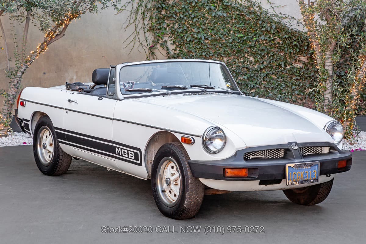 1979 MG MGB Roadster with 2 tops — photo 1