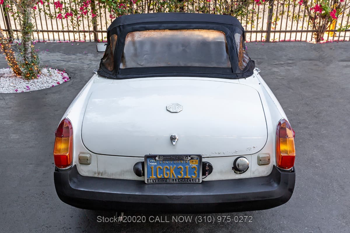 1979 MG MGB Roadster with 2 tops thumbnail 7