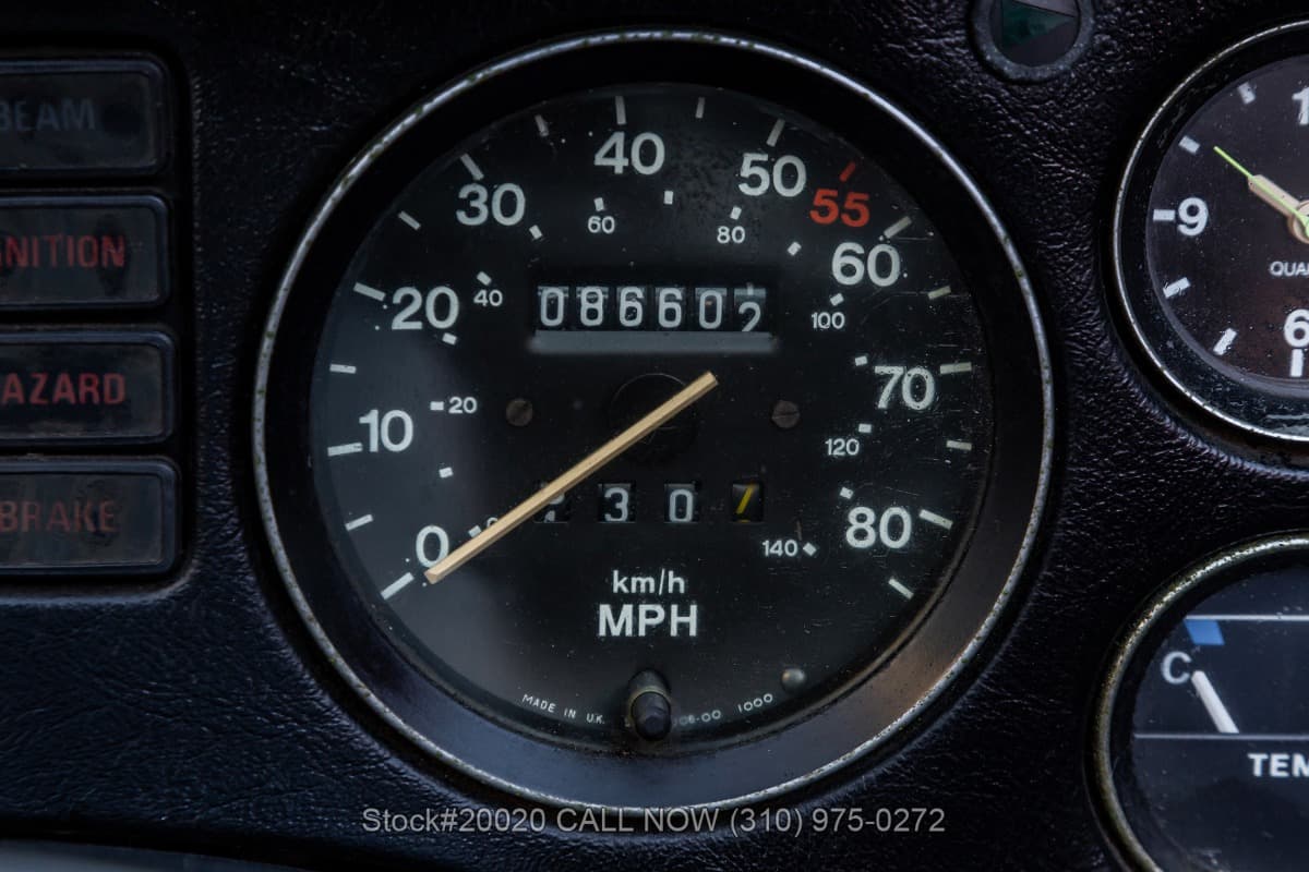 1979 MG MGB Roadster with 2 tops thumbnail 18