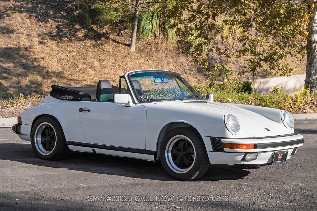 1988 Porsche Carrera Cabriolet G50 thumbnail 3