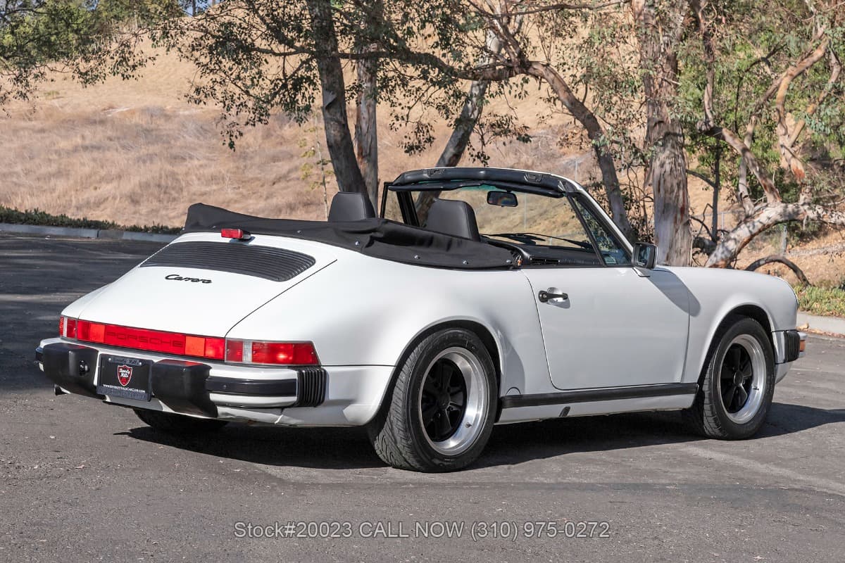 1988 Porsche Carrera Cabriolet G50 thumbnail 4