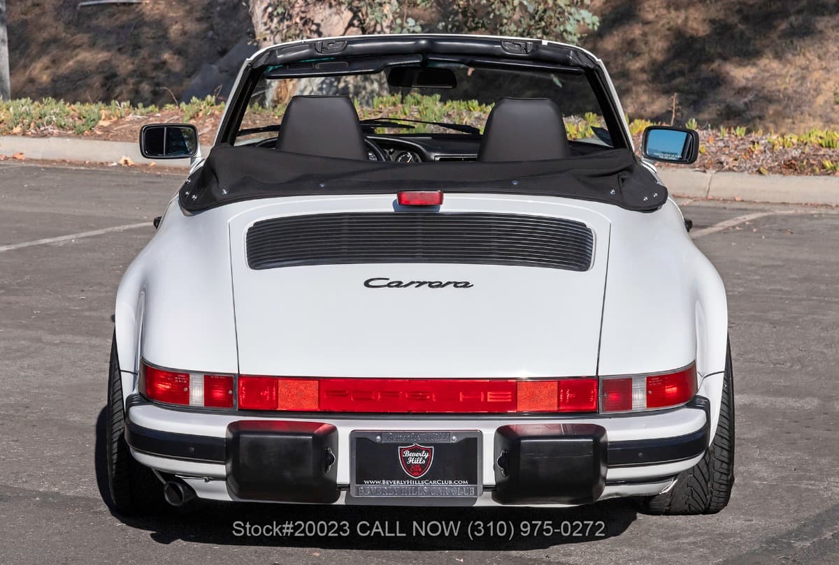 1988 Porsche Carrera Cabriolet G50 thumbnail 5