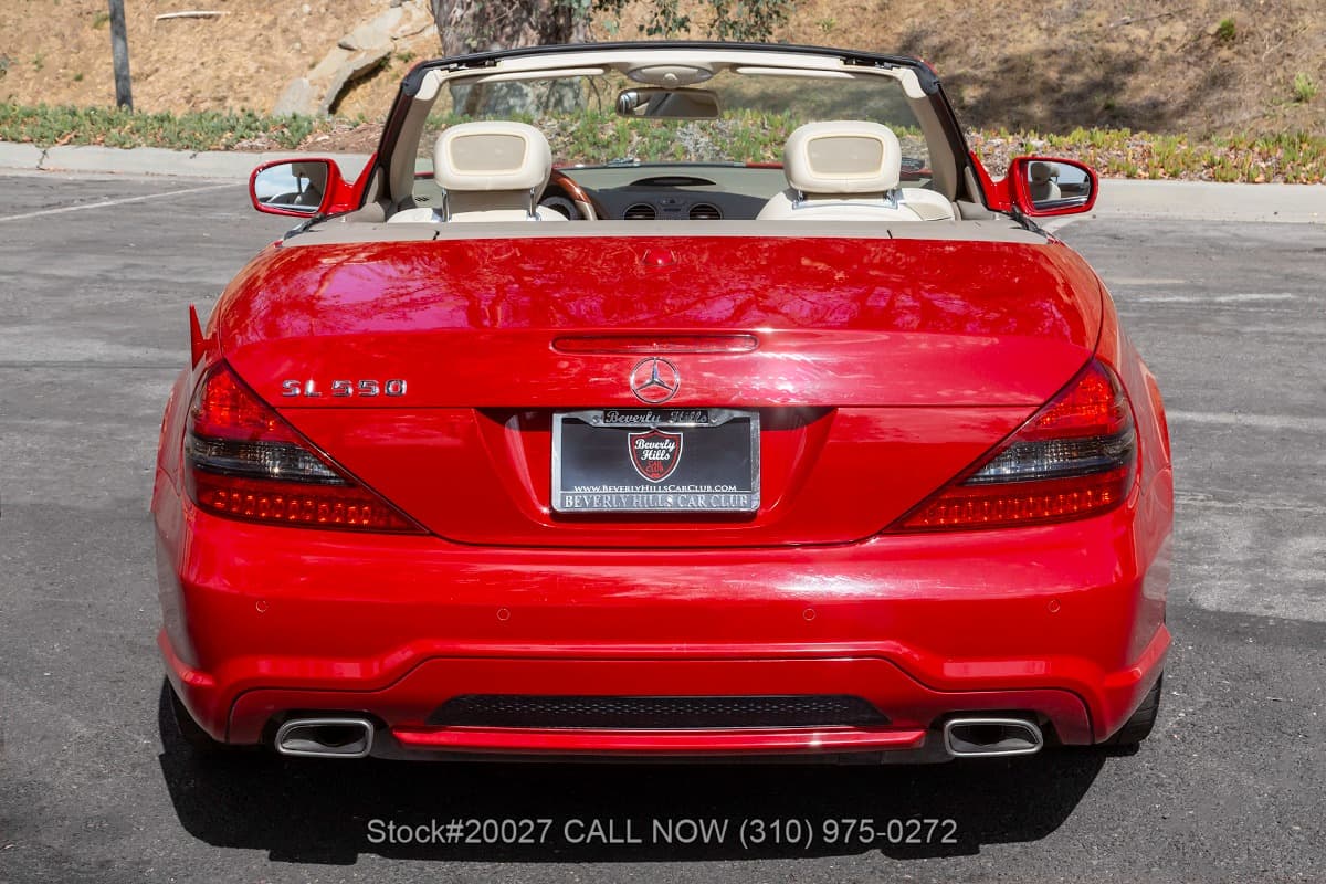 2009 Mercedes SL550 Convertible thumbnail 4