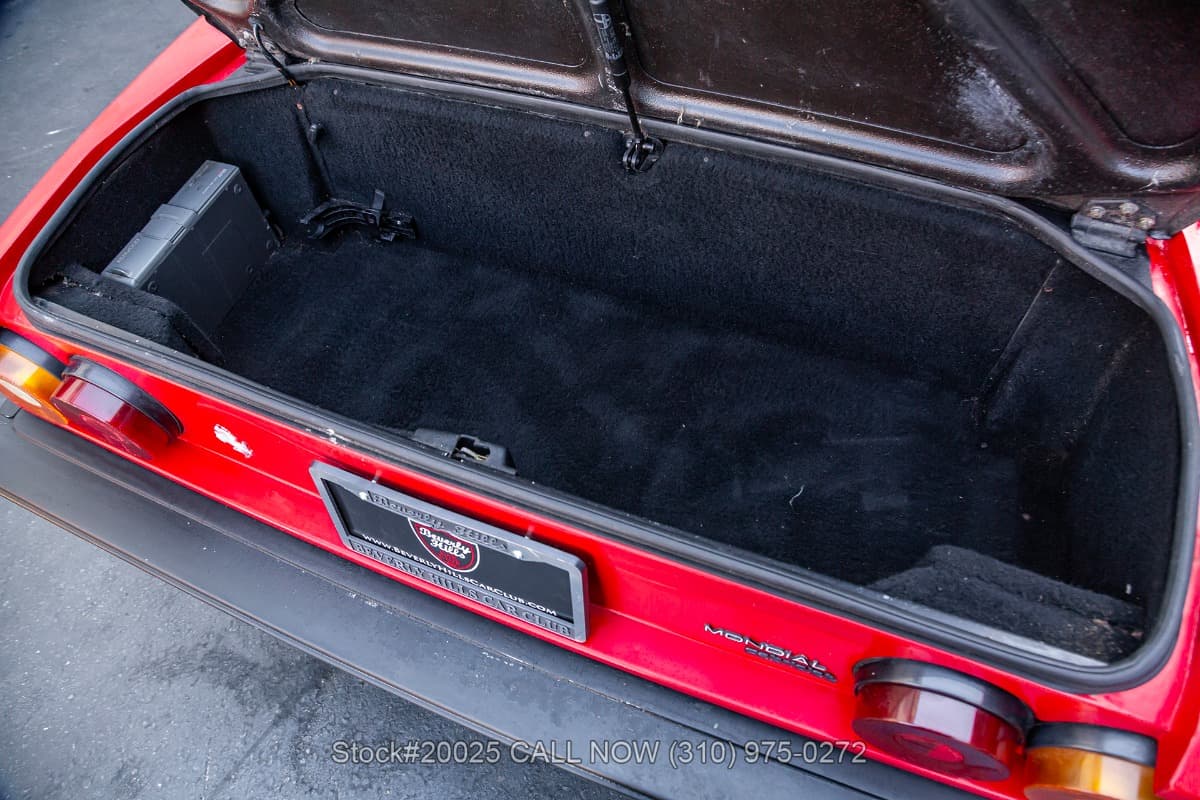 1983 Ferrari Mondial Cabriolet thumbnail 20