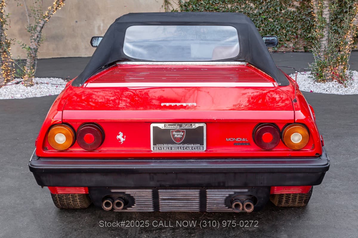 1983 Ferrari Mondial Cabriolet thumbnail 5