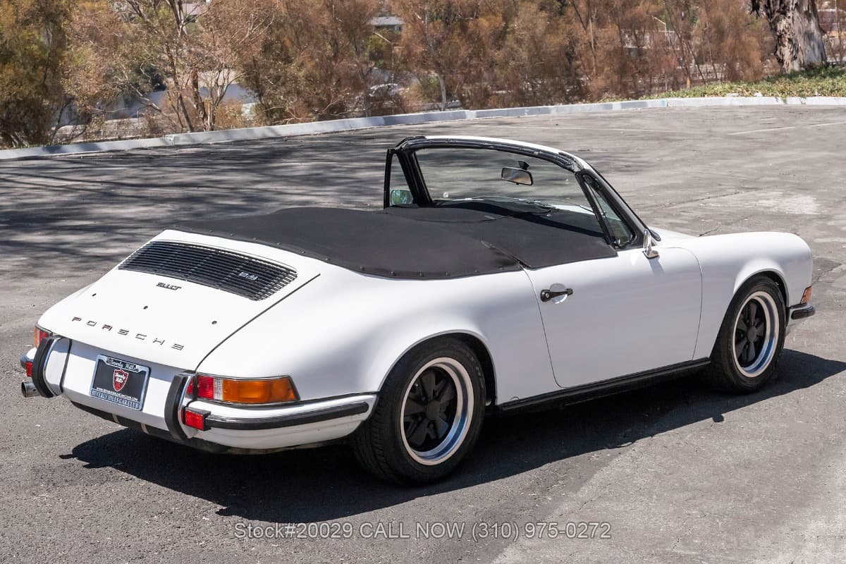 1971 Porsche 911T Cabriolet Conversion 5-Speed thumbnail 11