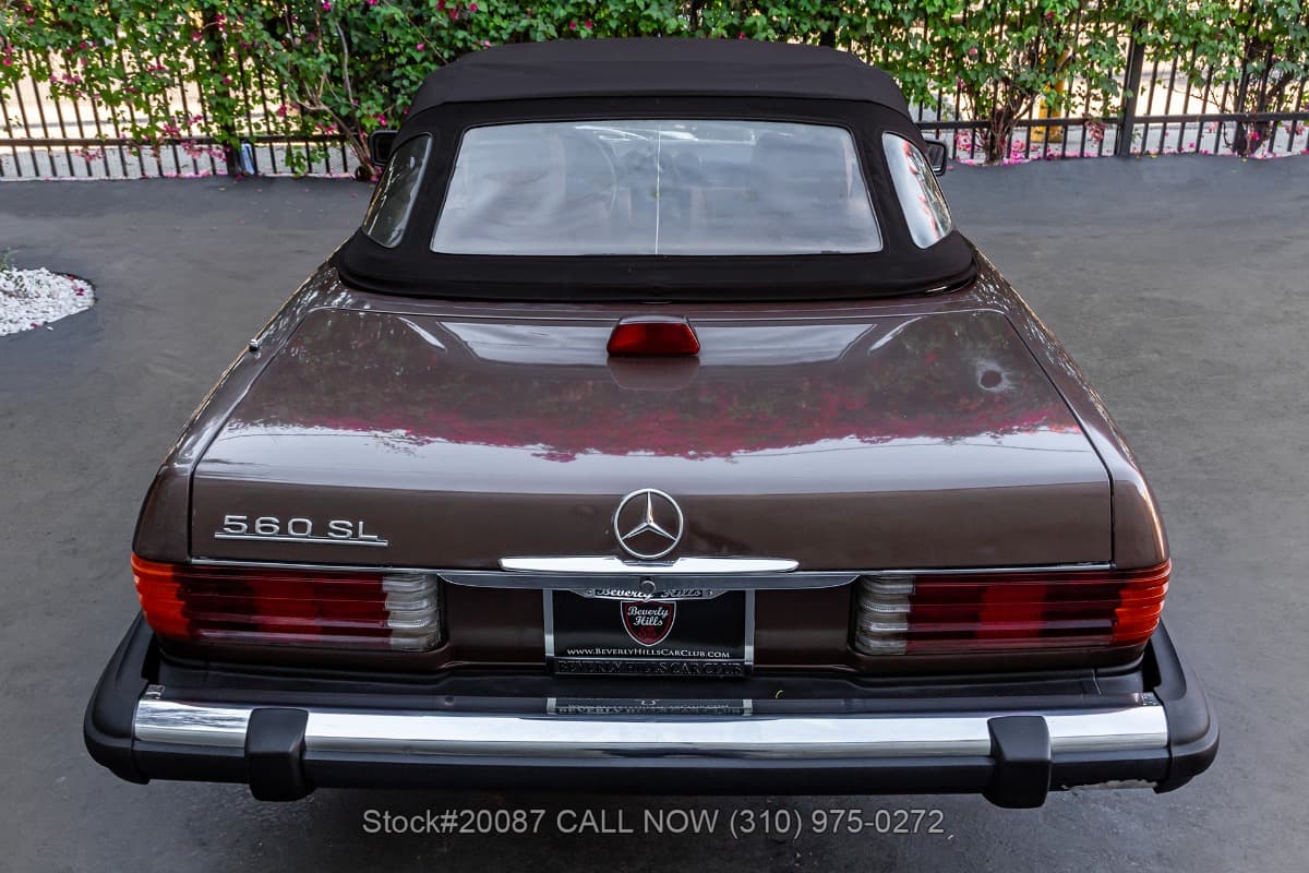 1986 Mercedes 560SL with 2 tops thumbnail 7