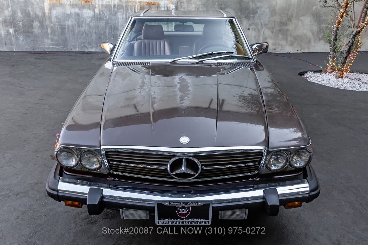 1986 Mercedes 560SL with 2 tops thumbnail 9
