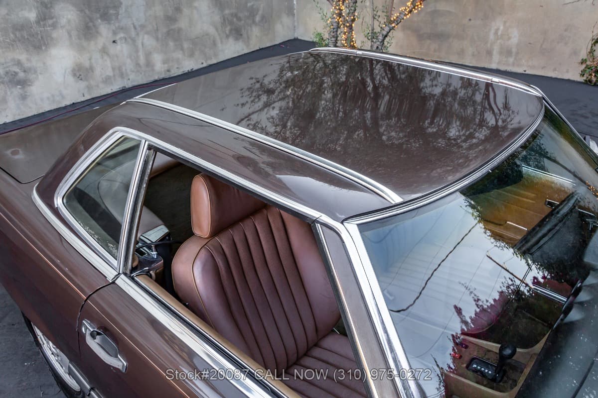 1986 Mercedes 560SL with 2 tops thumbnail 12
