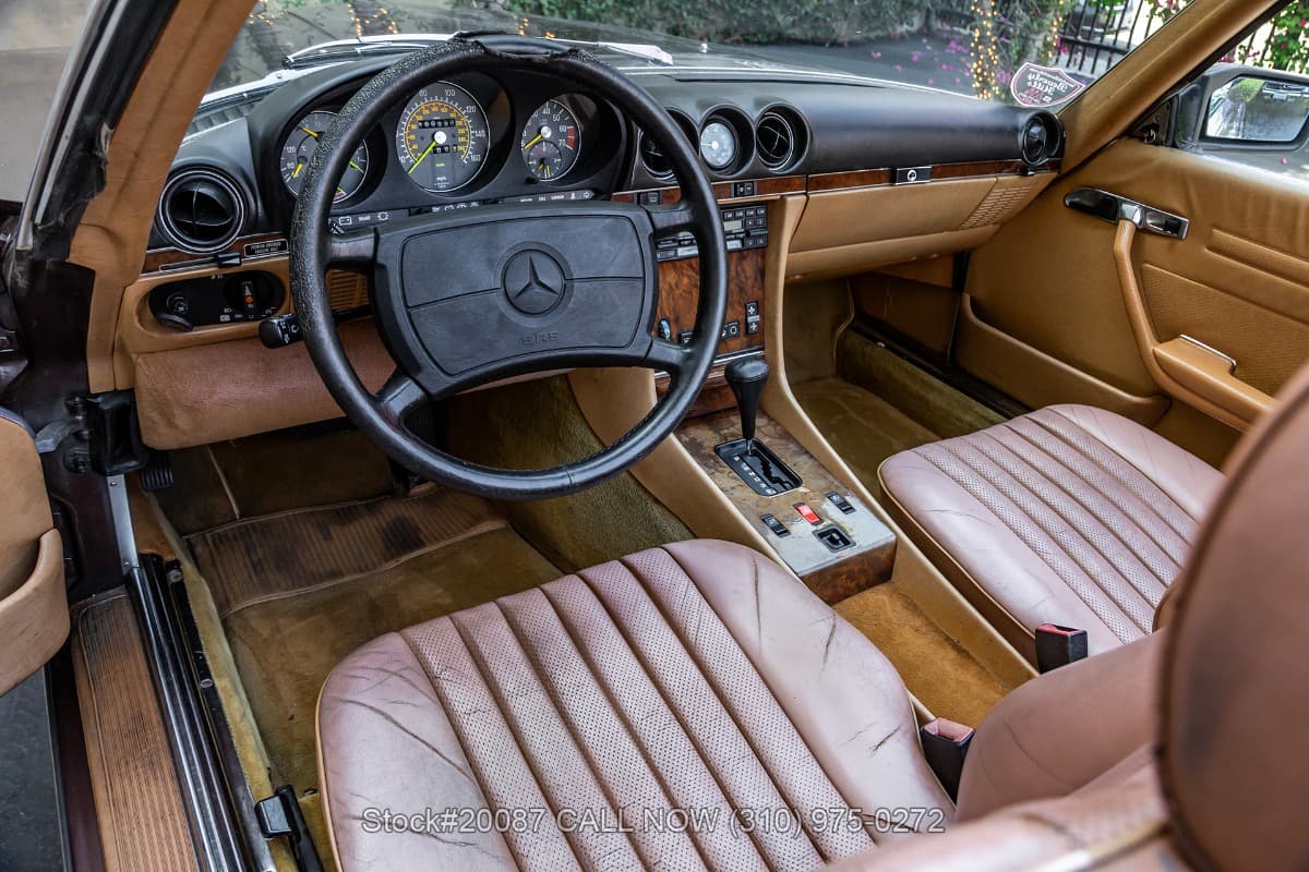 1986 Mercedes 560SL with 2 tops thumbnail 17