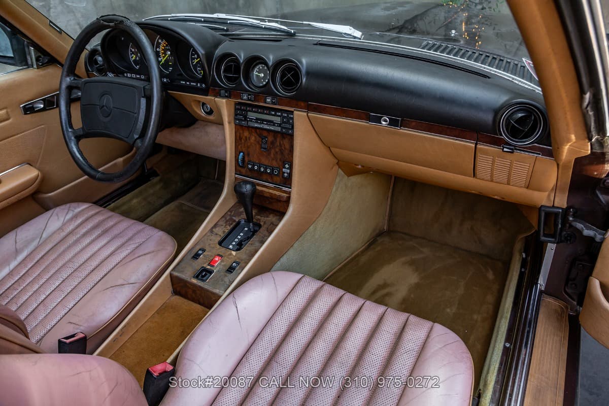 1986 Mercedes 560SL with 2 tops thumbnail 19