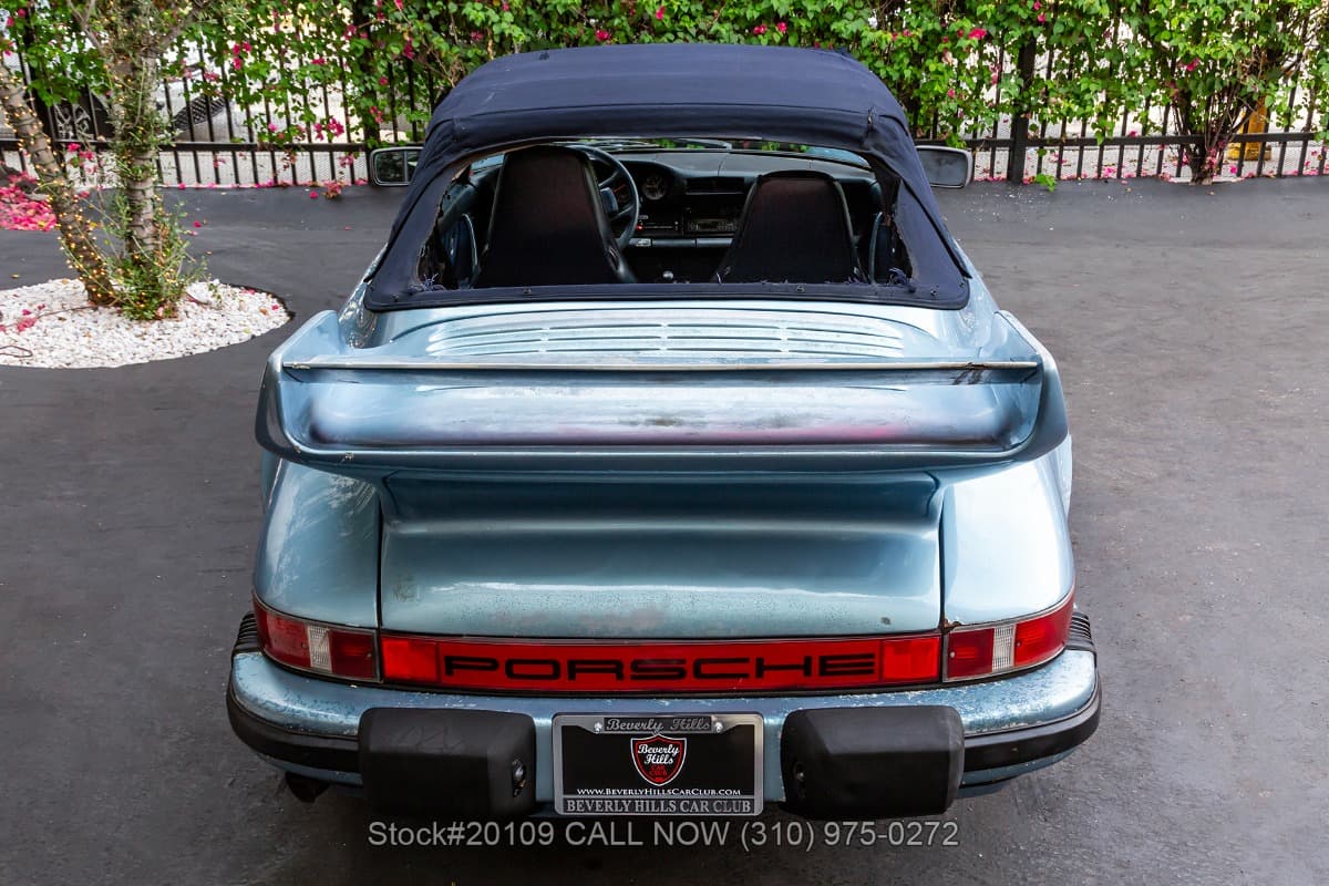 1985 Porsche Carrera Cabriolet thumbnail 8