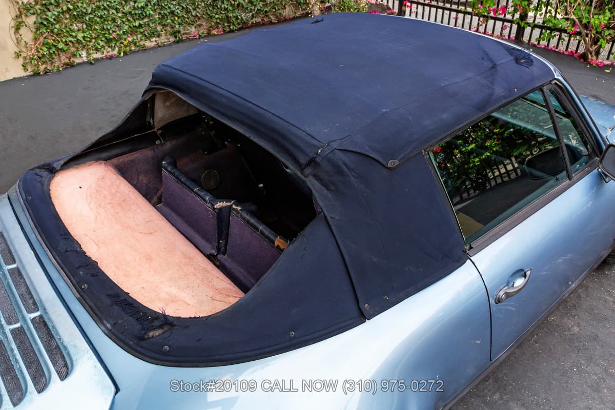 1985 Porsche Carrera Cabriolet thumbnail 9