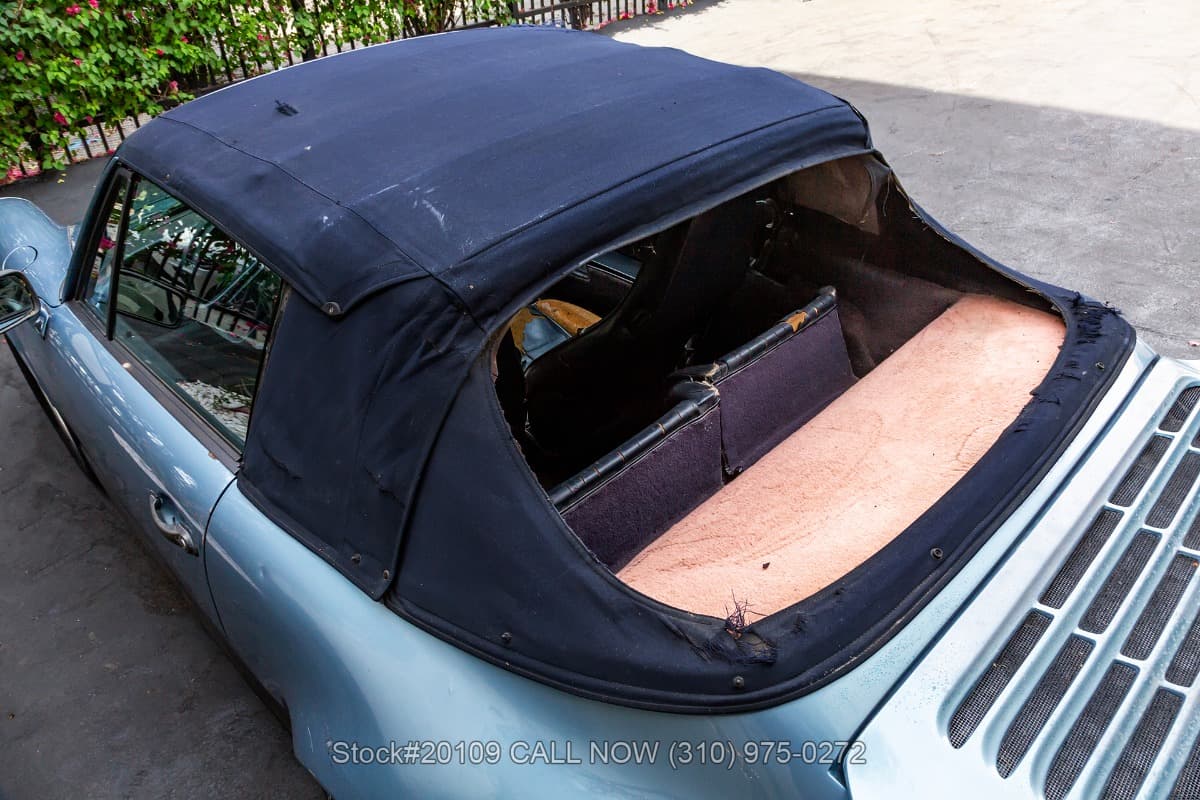 1985 Porsche Carrera Cabriolet thumbnail 10