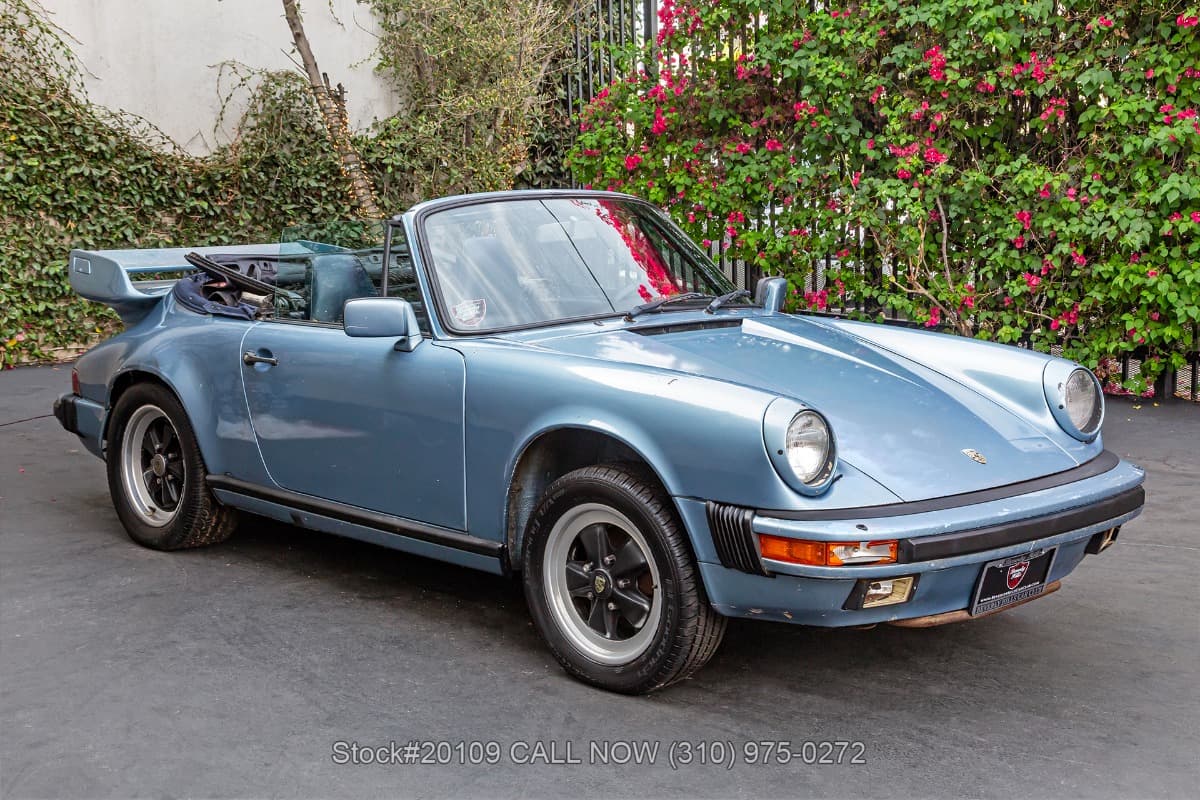 1985 Porsche Carrera Cabriolet thumbnail 3