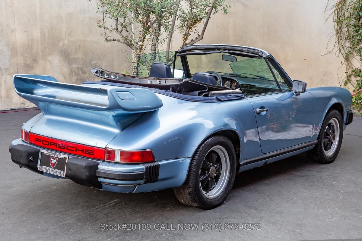 1985 Porsche Carrera Cabriolet thumbnail 4
