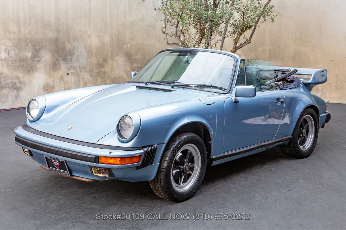 1985 Porsche Carrera Cabriolet thumbnail 6