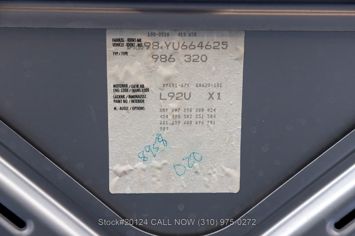 2000 Porsche Boxster S thumbnail 19