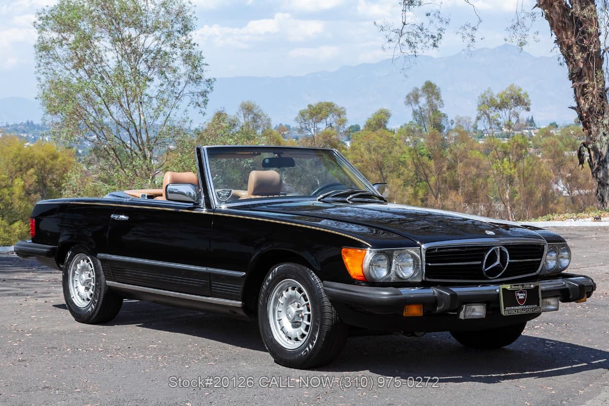 1983 Mercedes 380SL with 2 tops — photo 1