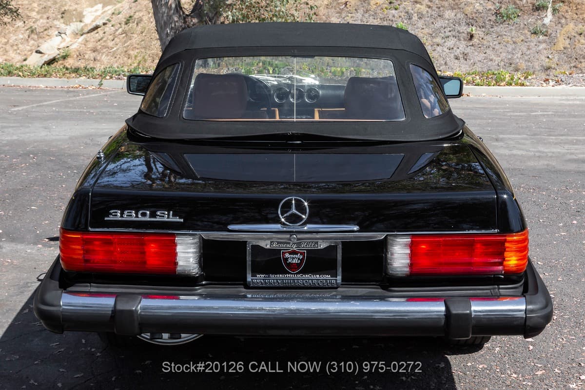 1983 Mercedes 380SL with 2 tops thumbnail 7