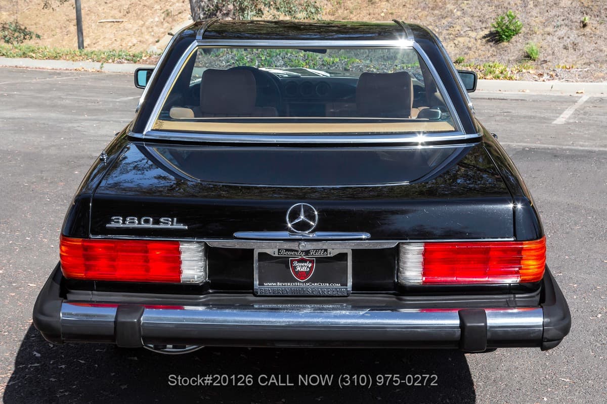 1983 Mercedes 380SL with 2 tops thumbnail 9