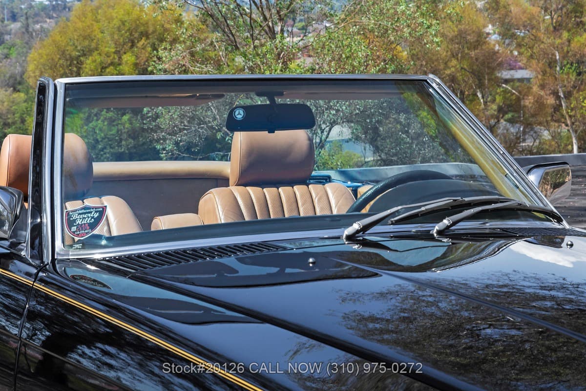 1983 Mercedes 380SL with 2 tops thumbnail 11
