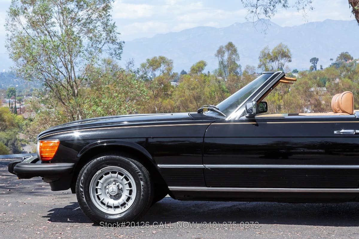 1983 Mercedes 380SL with 2 tops thumbnail 13