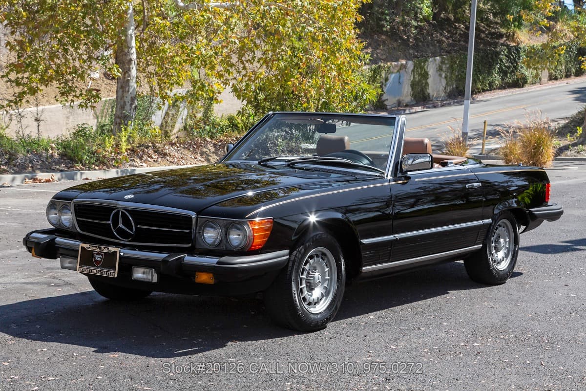 1983 Mercedes 380SL with 2 tops thumbnail 5