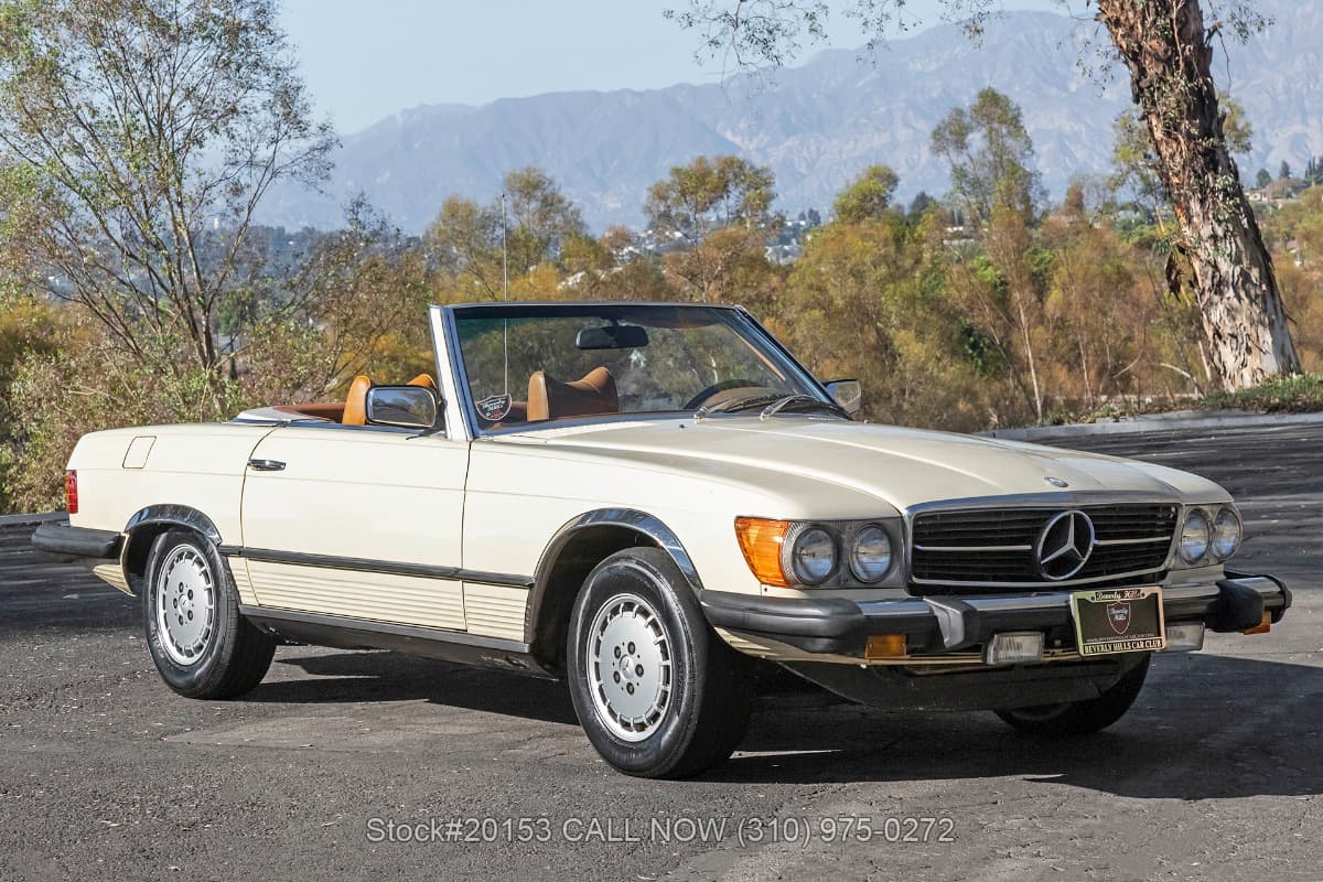 1977 Mercedes 450SL with two tops — photo 1