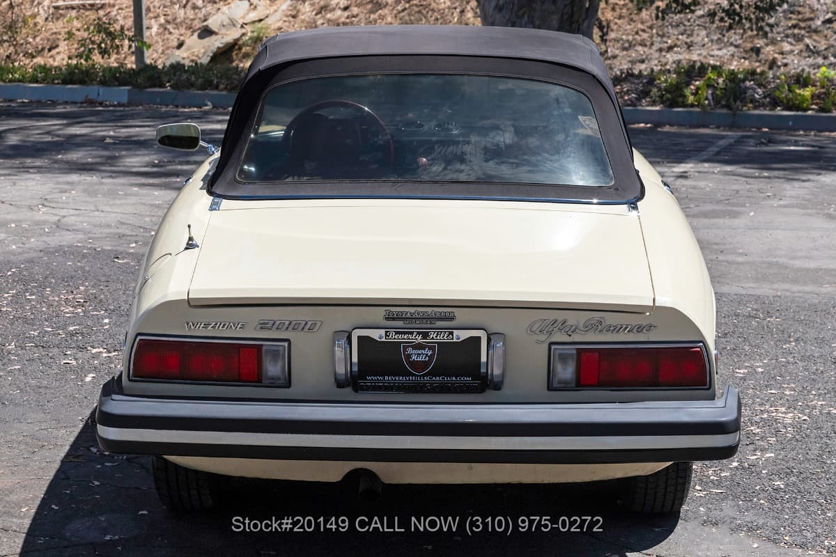 1977 Alfa Romeo Spider Veloce 2000 thumbnail 9