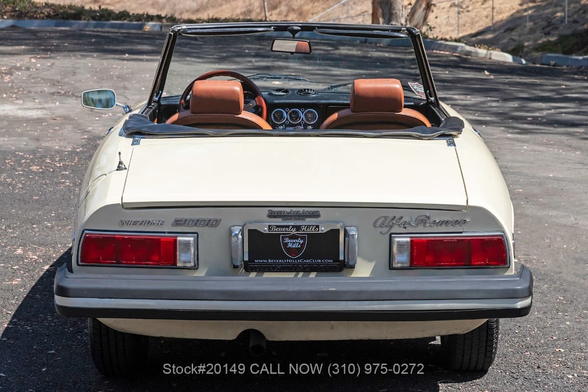 1977 Alfa Romeo Spider Veloce 2000 thumbnail 5