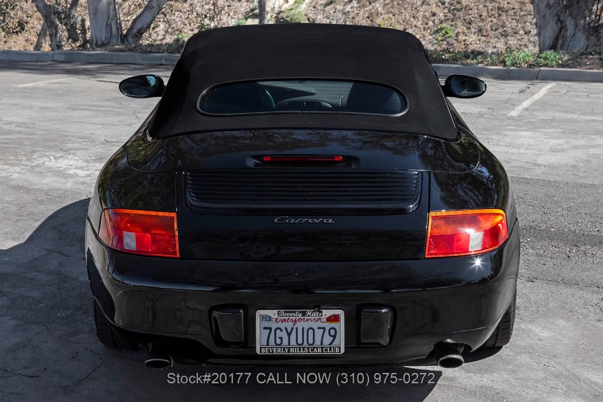 1999 Porsche 996 Carrera Cabriolet 6-Speed thumbnail 9