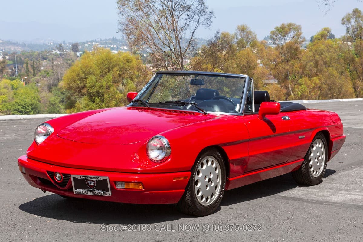 1992 Alfa Romeo Spider Veloce 5-Speed thumbnail 5