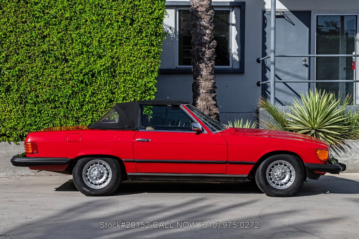 1985 Mercedes 380SL with 2 tops thumbnail 7